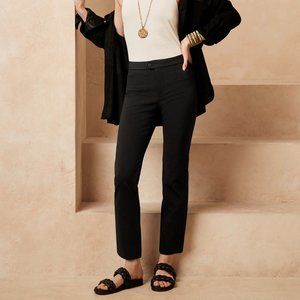 NWT Banana Republic Black Slim Sculptweave Pants RUNS SMALL SIZE DOWN